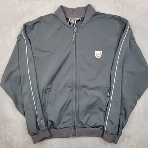 686 Snowboard Jacket Mens Small Full Zip Up Unisex Track‎ Coat Skate Grey Adult